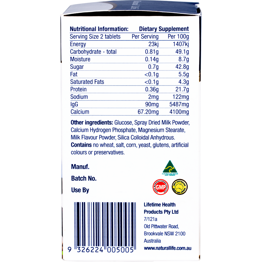 Colostrum 45mg IgG