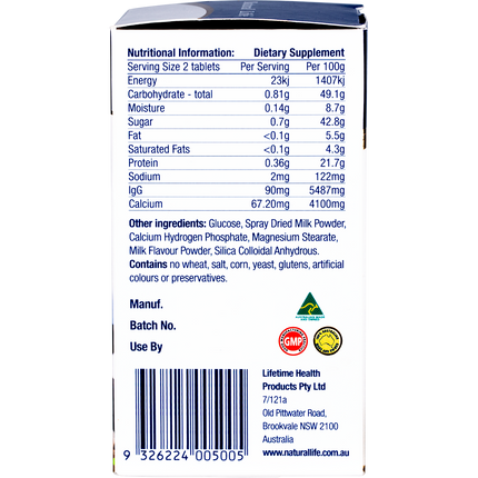 Colostrum 45mg IgG