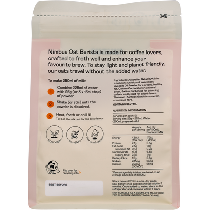 Oat Barista Milk Powder