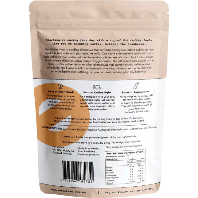 Instant Coffee Alternative Caramel