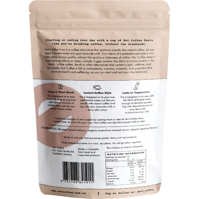 Instant Coffee Alternative Hazelnut