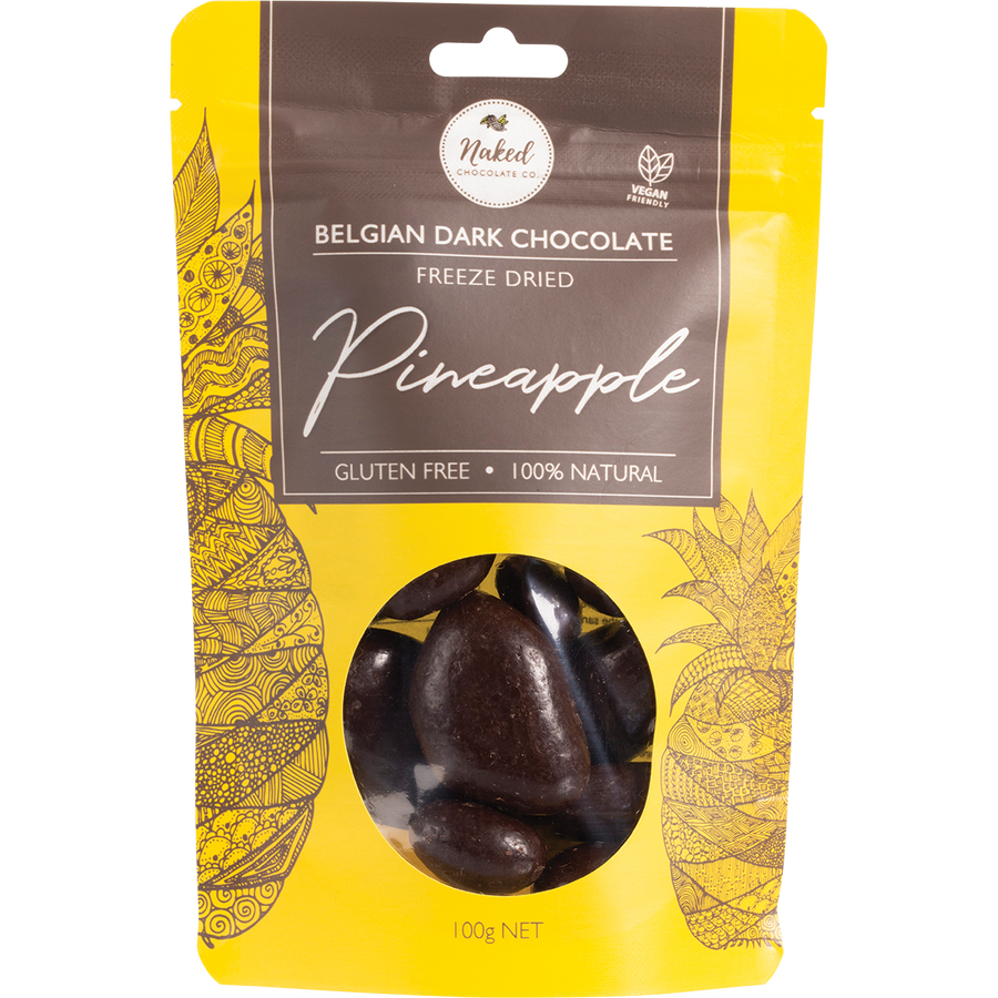 Freeze Dried Pineapple Dark Chocolate