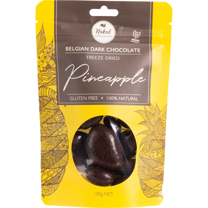 Freeze Dried Pineapple Dark Chocolate