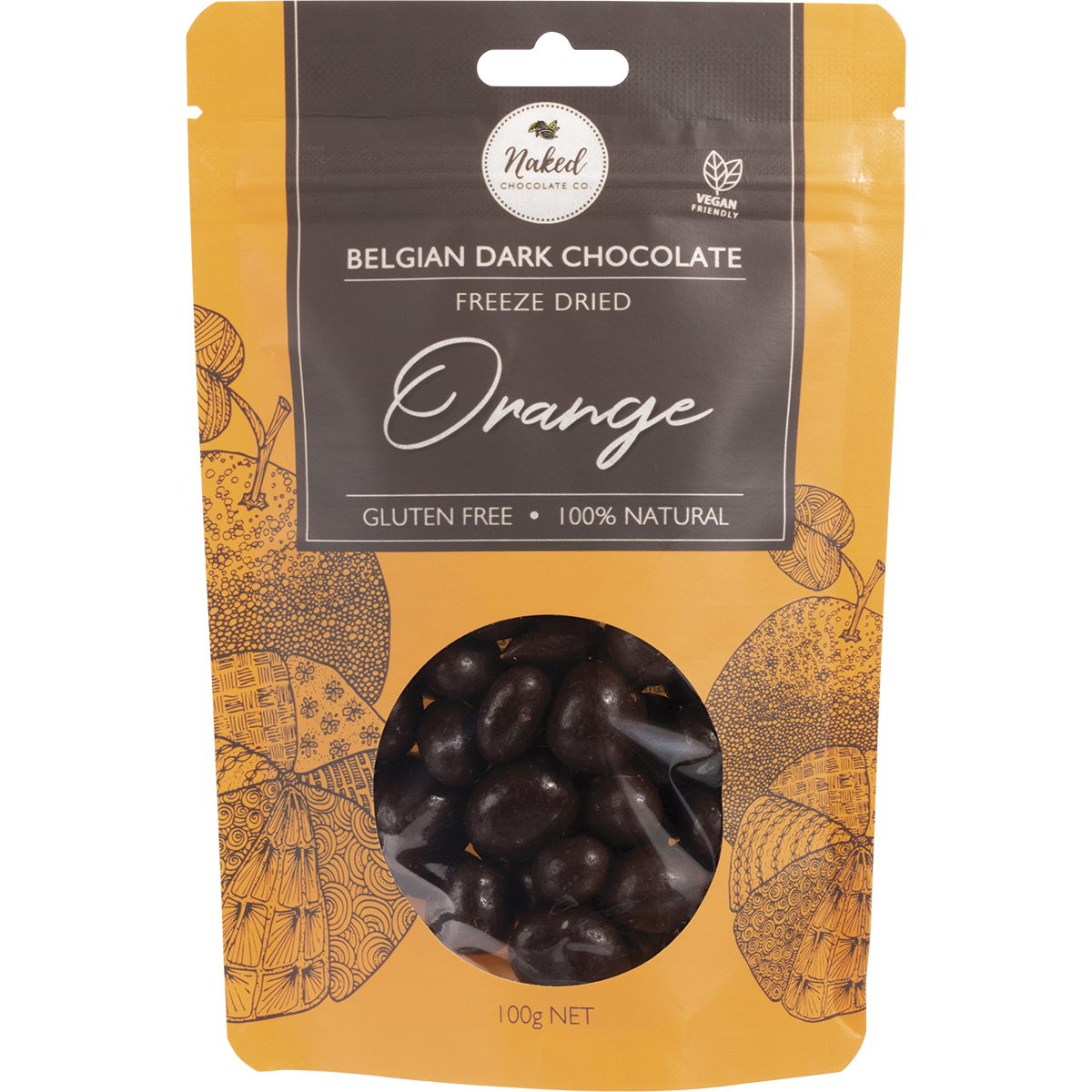 Freeze Dried Orange Dark Chocolate