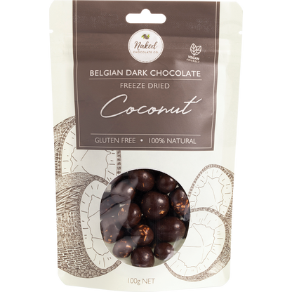 Freeze Dried Coconut Dark Chocolate