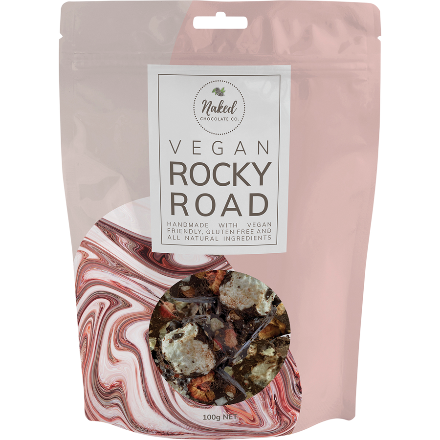 Vegan Rocky Road Dark Chocolate