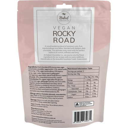 Vegan Rocky Road Dark Chocolate