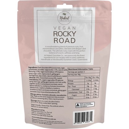 Vegan Rocky Road Dark Chocolate