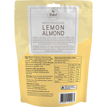Lemon Almond White Chocolate