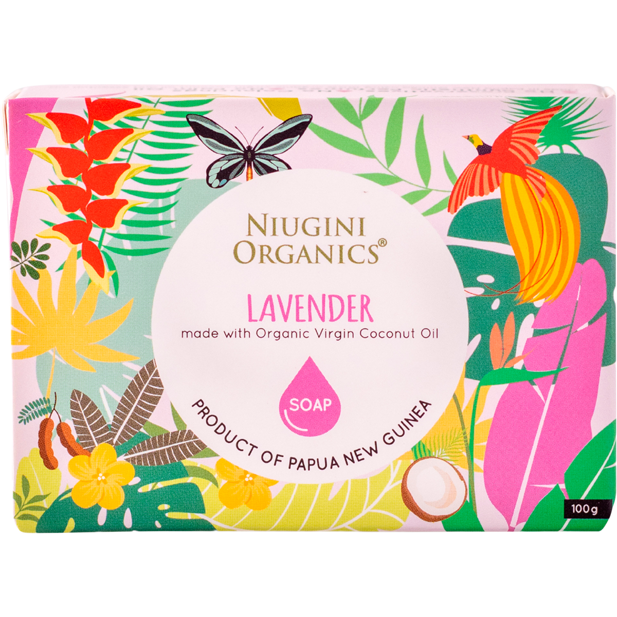 Virgin Coconut Oil Soap Lavender