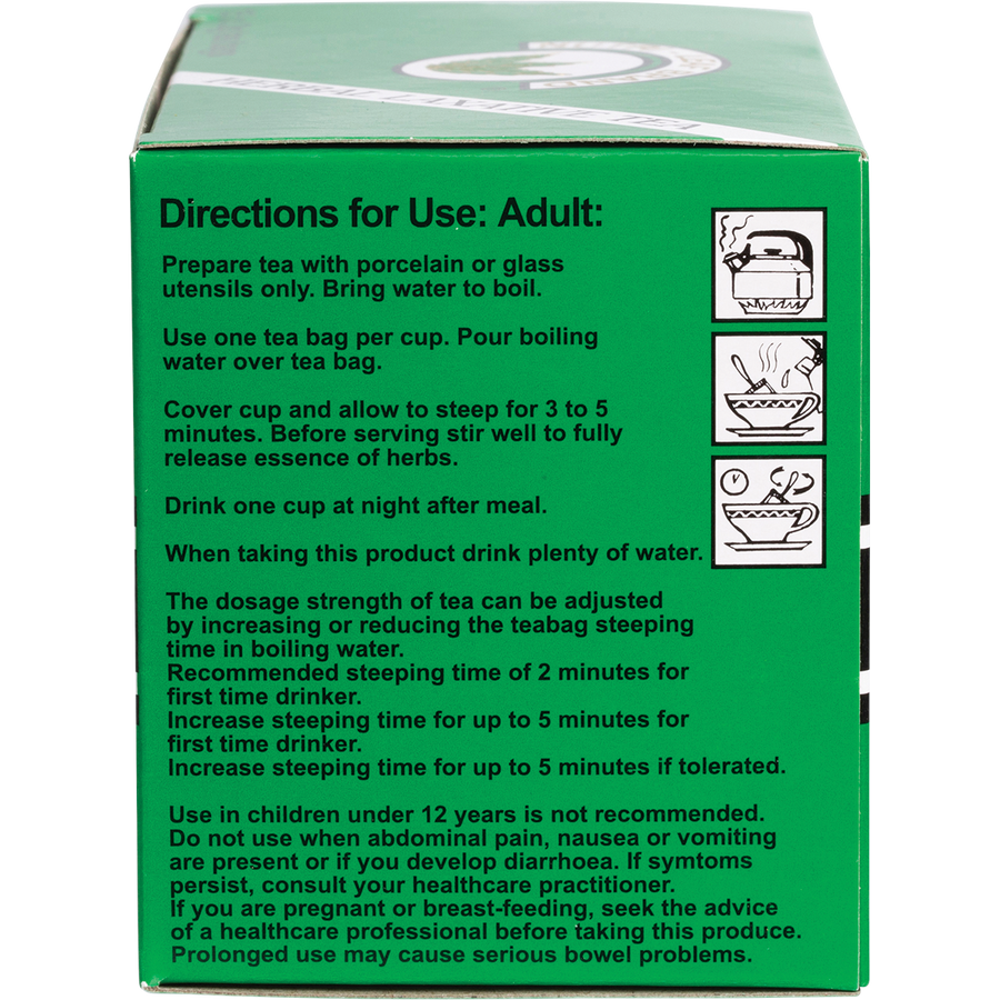 Herbal Tea Bags Dieter's Tea Extra Strength