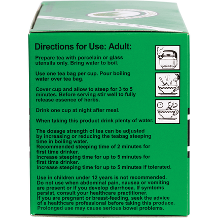 Herbal Tea Bags Dieter's Tea Extra Strength