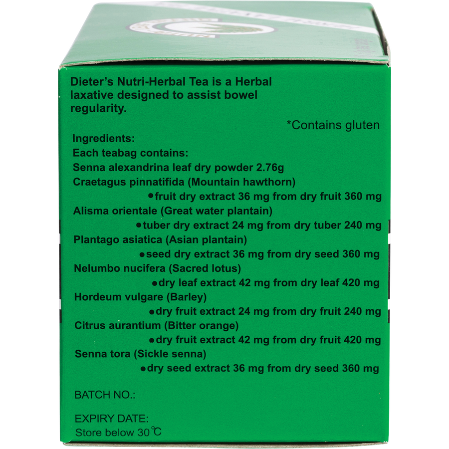 Herbal Tea Bags Dieter's Tea Extra Strength