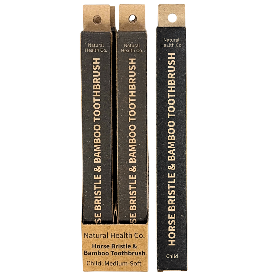 Horse Bristle & Bamboo Toothbrush Child Med-Soft - Product Range