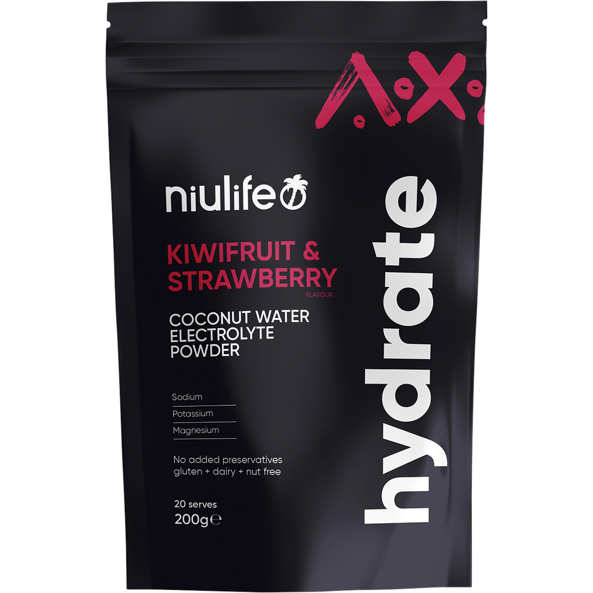 Hydrate Electrolyte Powder Kiwifruit & Strawberry