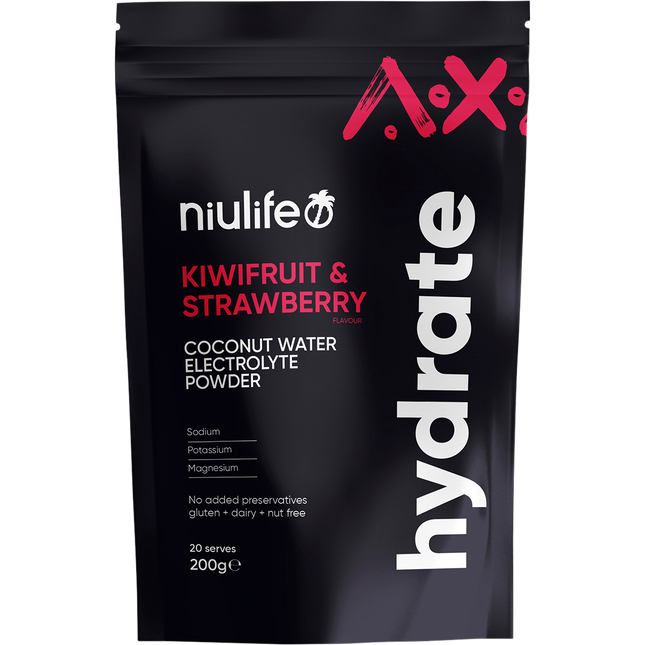 Hydrate Electrolyte Powder Kiwifruit & Strawberry