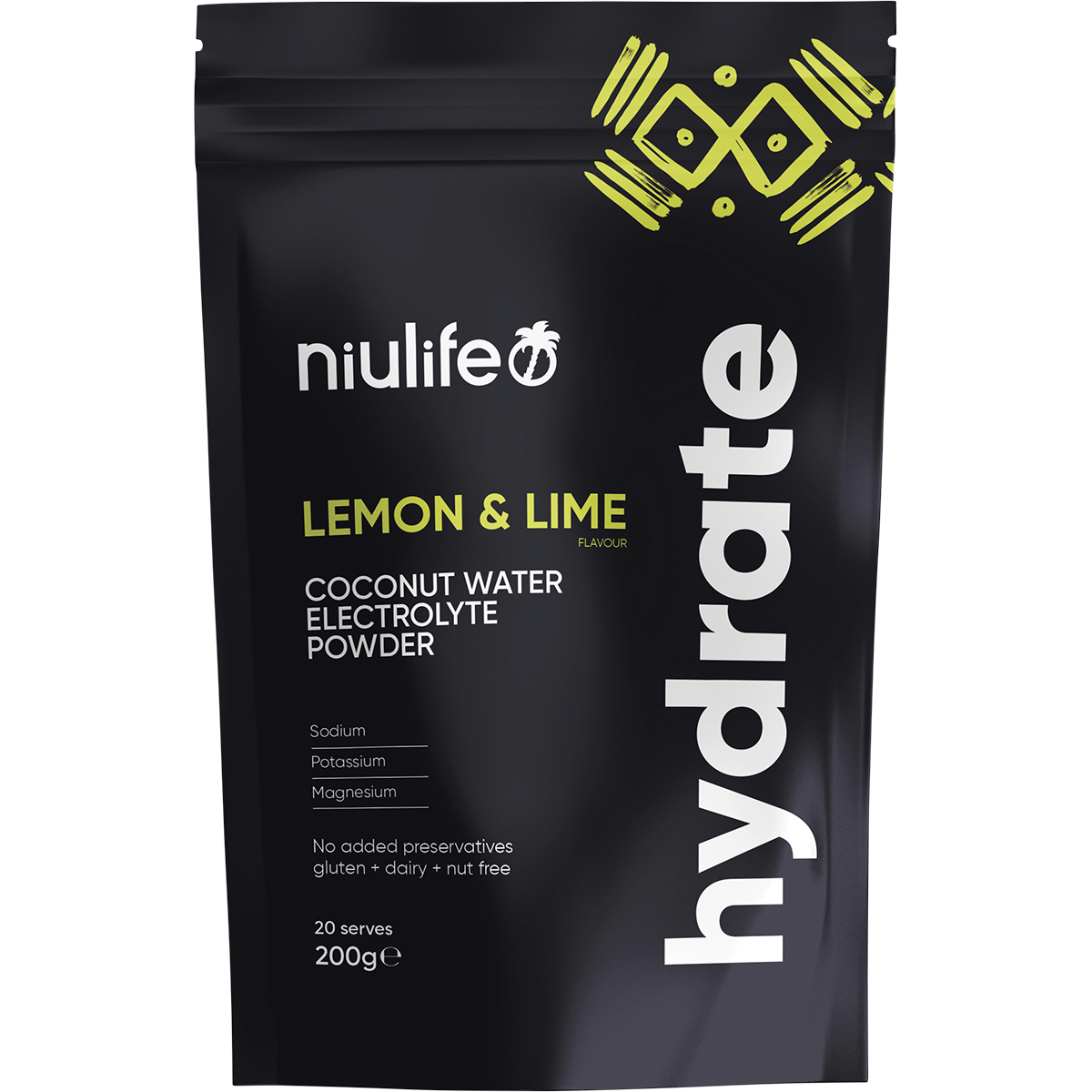 Hydrate Electrolyte Powder Lemon & Lime