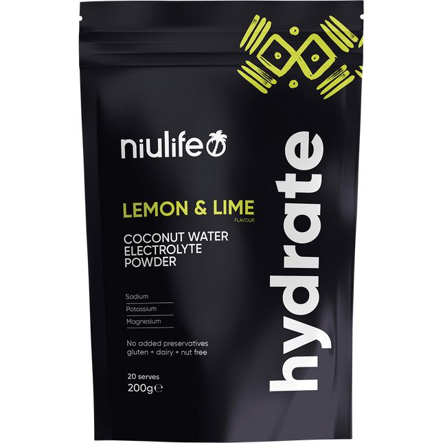 Hydrate Electrolyte Powder Lemon & Lime