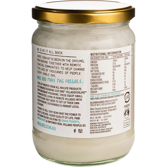 Niulife Coconut Butter