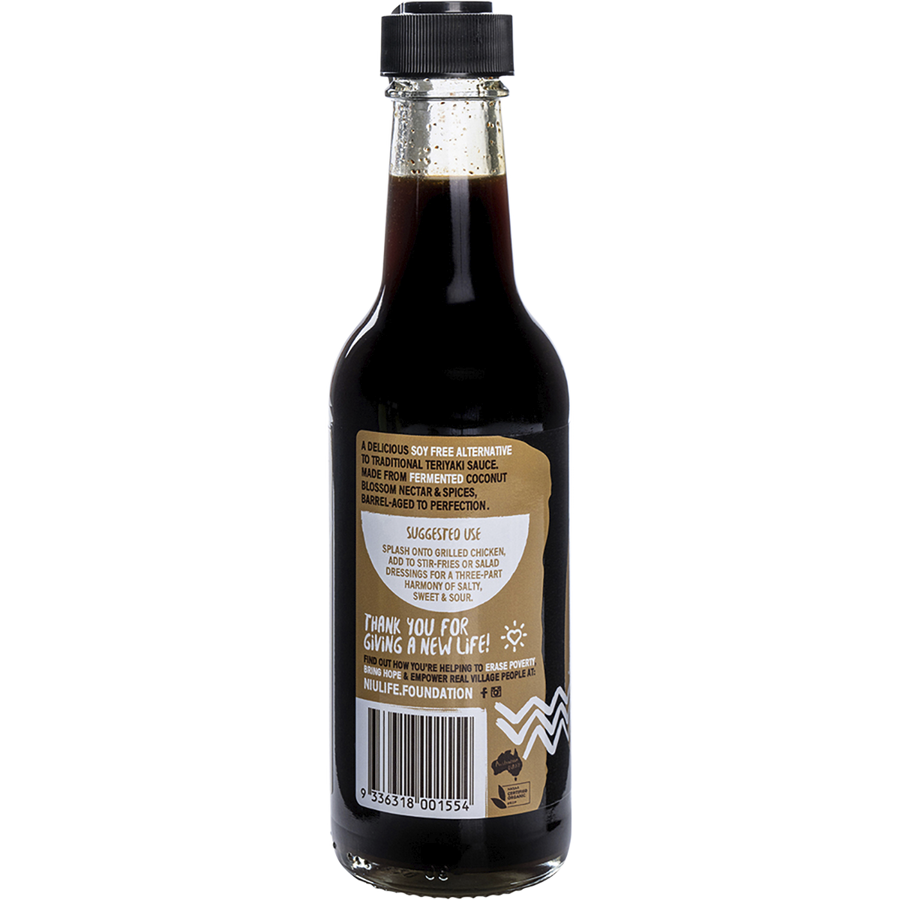 Niulife Organic Coconut Amino Sauce Teriyaki