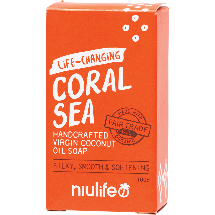 Coconut Oil Soap Coral Sea