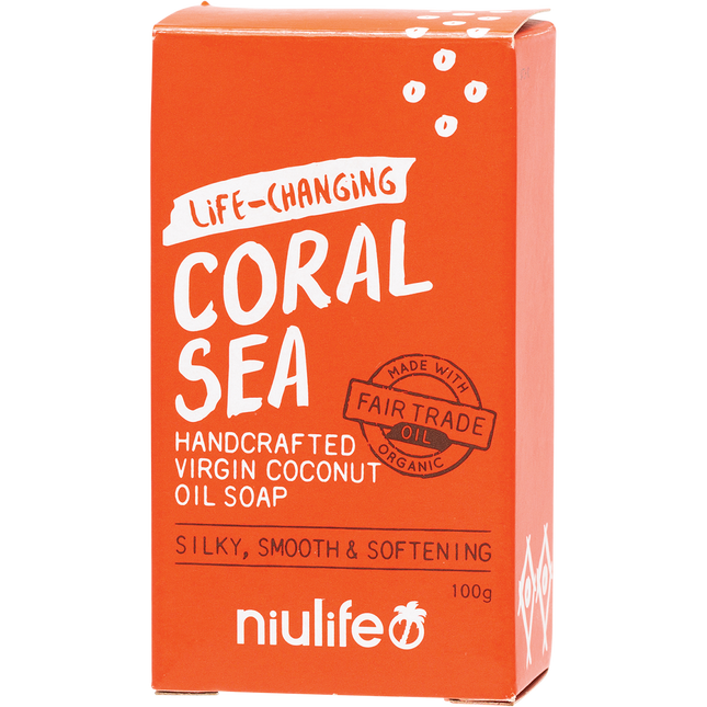 Coconut Oil Soap Coral Sea