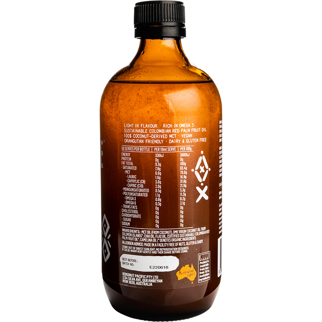 Niulife Coconut MCT Plus+ Oil Endurance