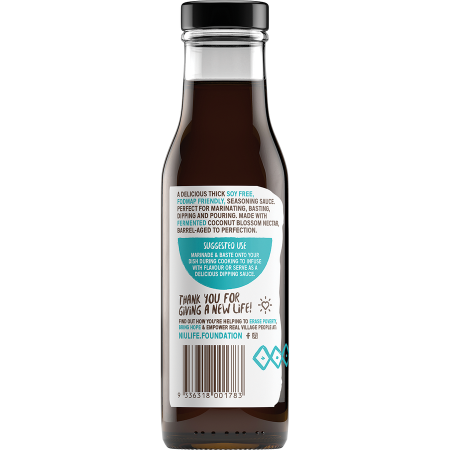 Niulife Organic Coconut Amino Sauce Extra Thick Naked