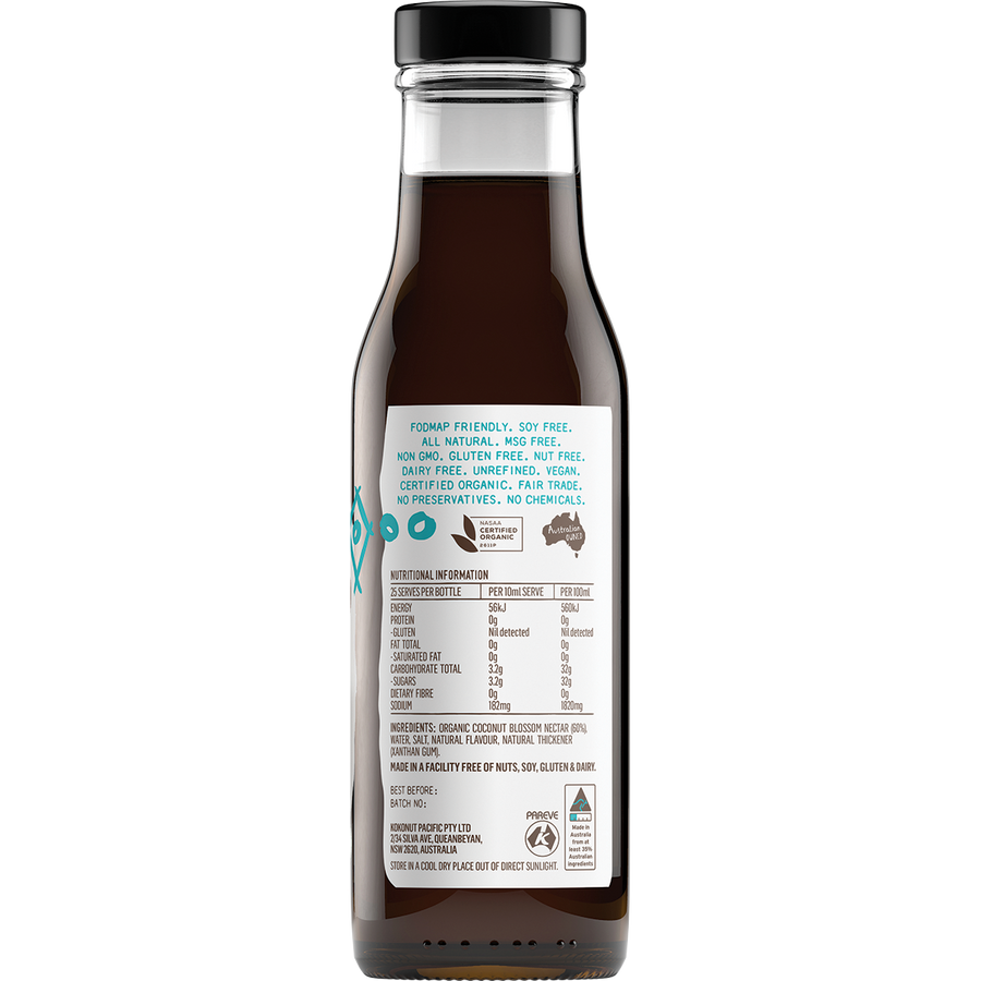 Niulife Organic Coconut Amino Sauce Extra Thick Naked