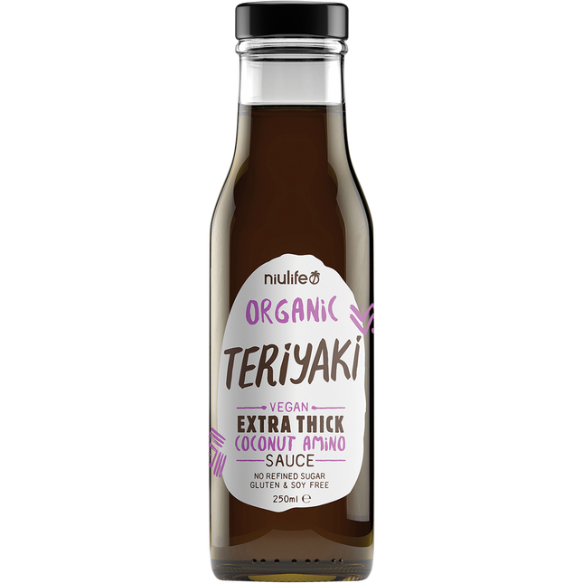 Niulife Organic Coconut Amino Sauce Extra Thick Teriyaki