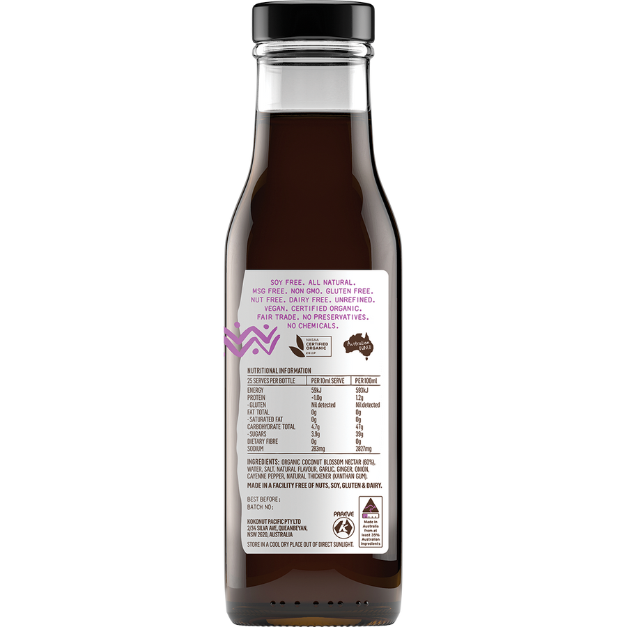 Niulife Organic Coconut Amino Sauce Extra Thick Teriyaki