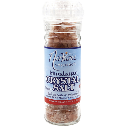 Himalayan Salt Granules Glass Grinder