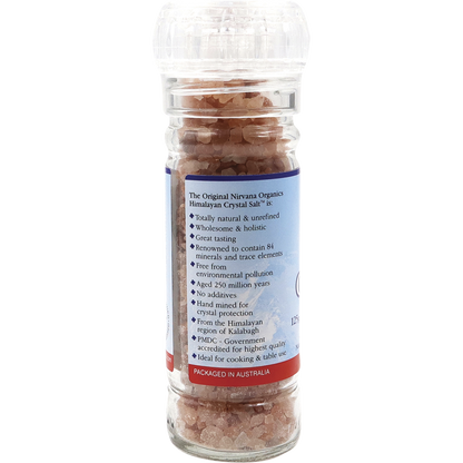 Himalayan Salt Granules Glass Grinder