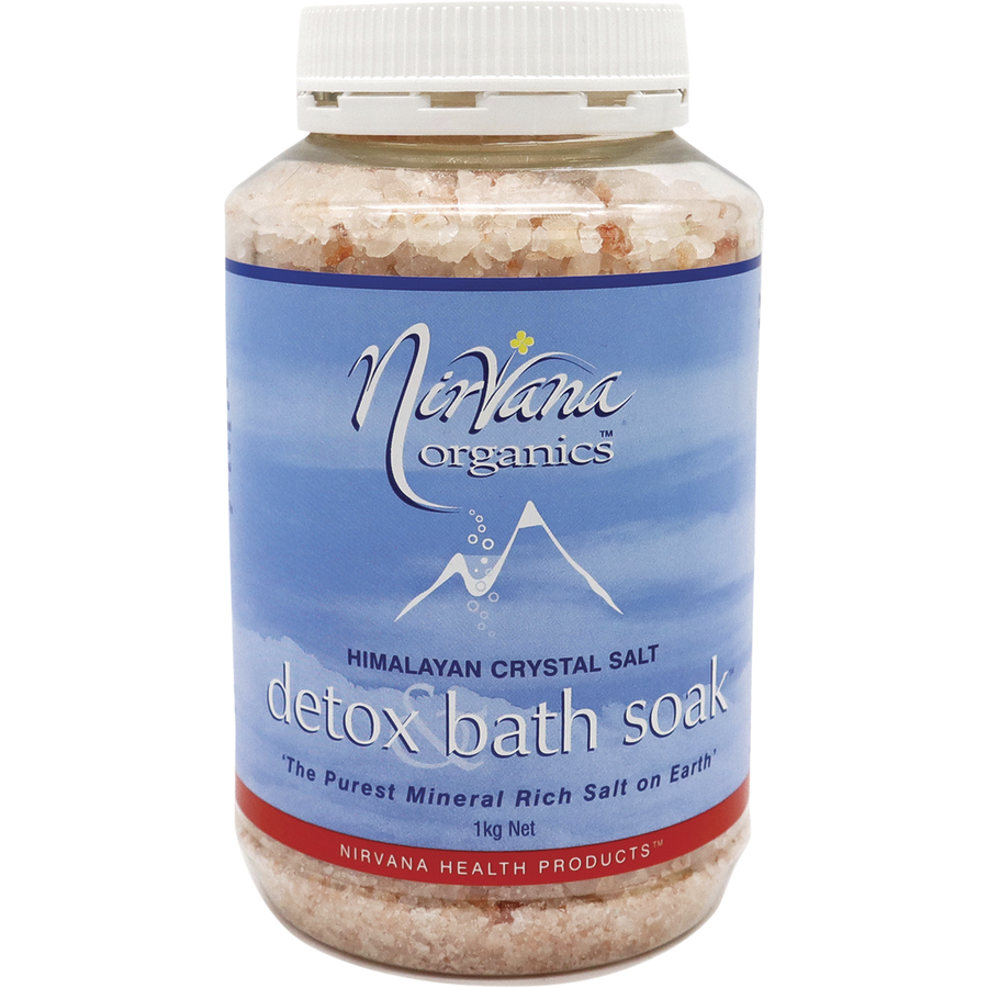 Nirvana Organics - Himalayan Crystal Salt Detox Bath Soak