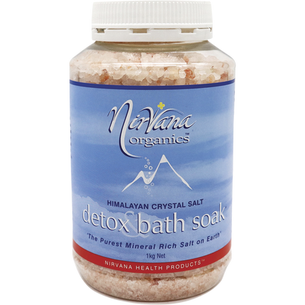 Nirvana Organics - Himalayan Crystal Salt Detox Bath Soak