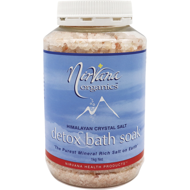 Nirvana Organics - Himalayan Crystal Salt Detox Bath Soak