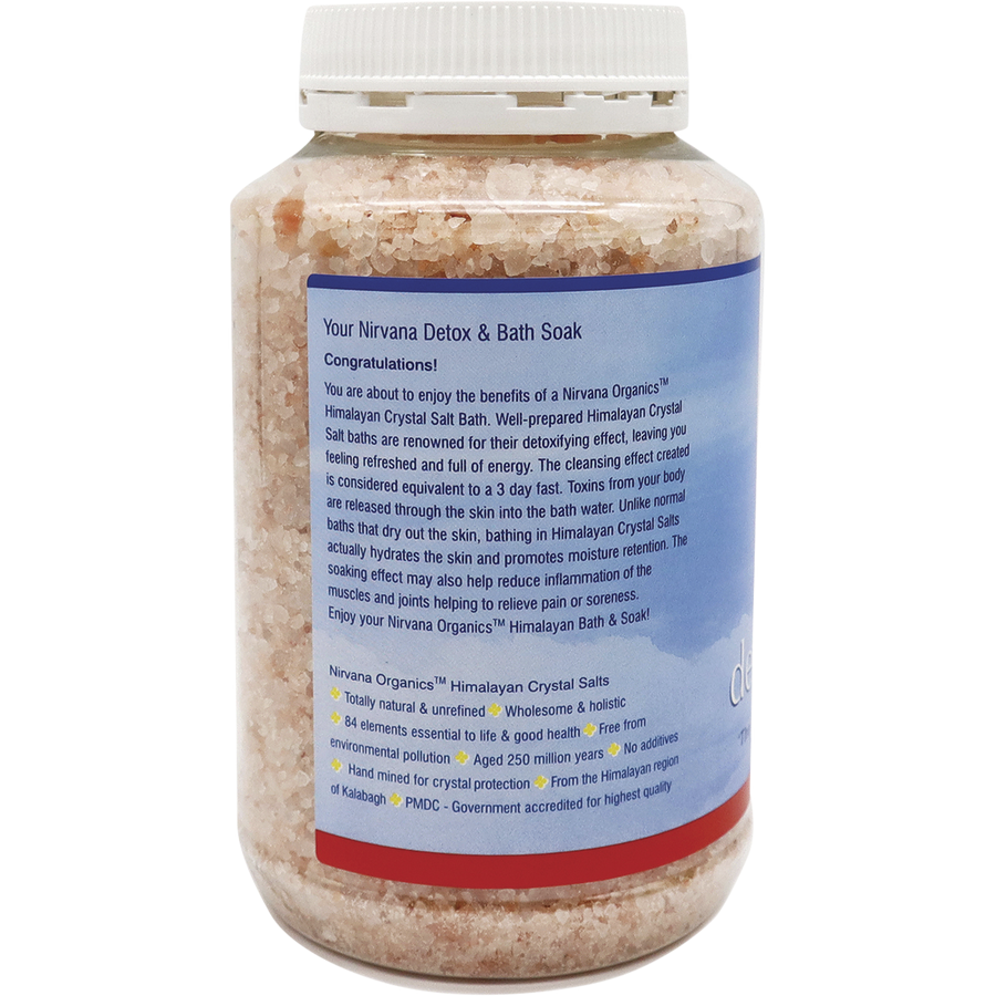 Nirvana Organics - Himalayan Crystal Salt Detox Bath Soak