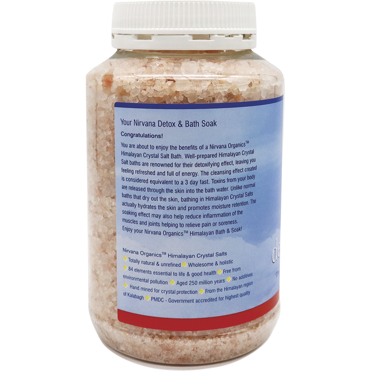 Himalayan Crystal Salt Detox Bath Soak