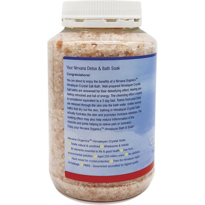 Himalayan Crystal Salt Detox Bath Soak