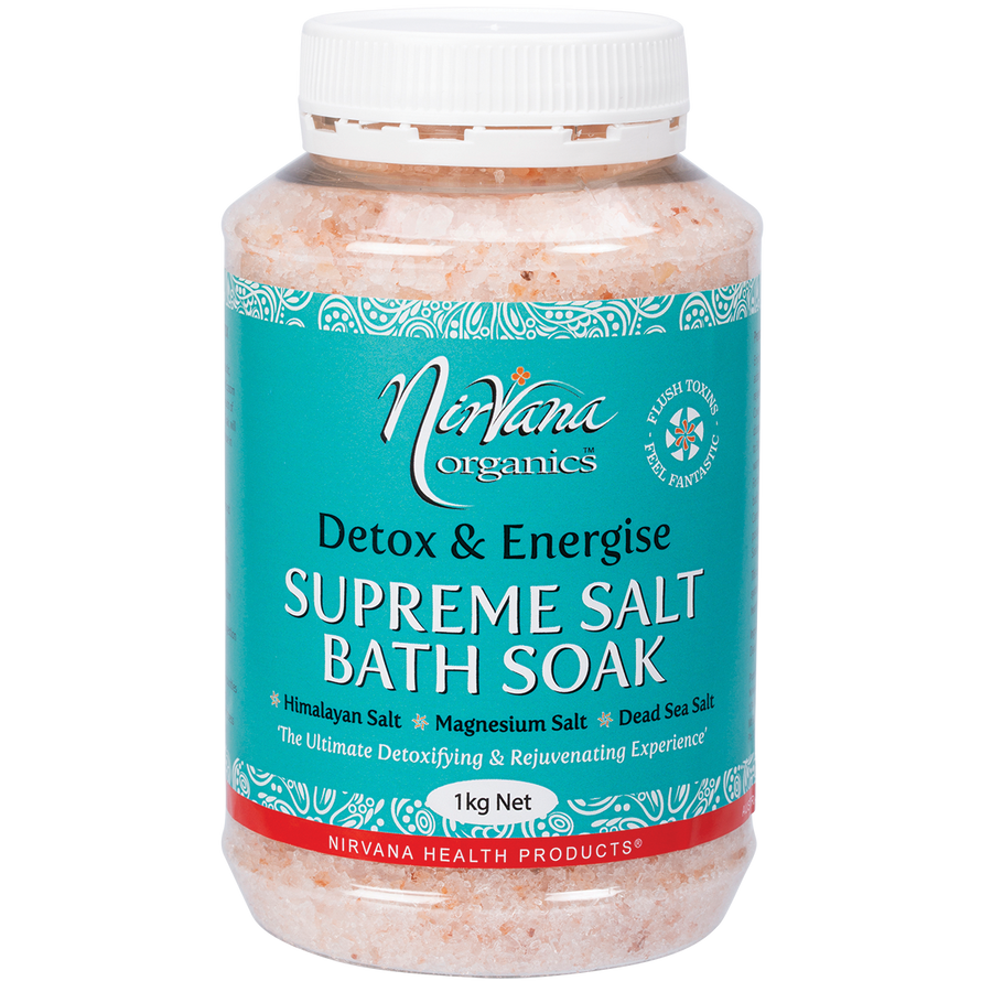 Nirvana Organics - Supreme Salt Detox & Energise Bath Soak