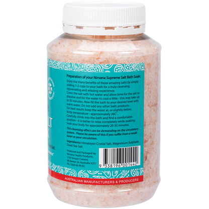 Supreme Salt Detox & Energise Bath Soak