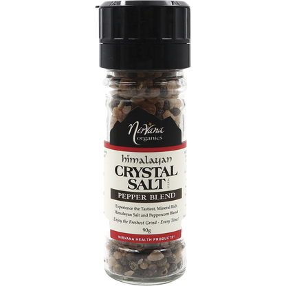 Himalayan Salt Pepper Glass Grinder