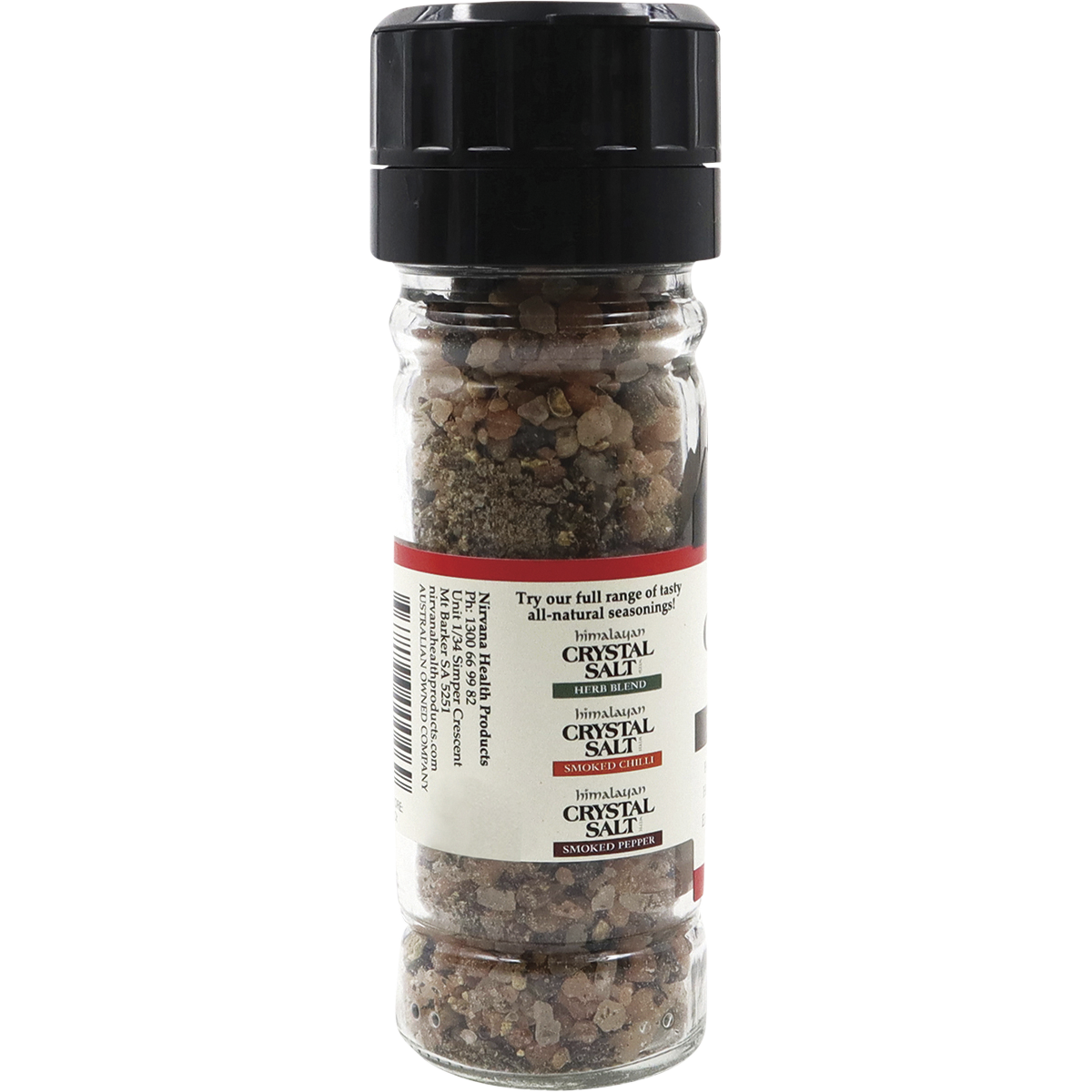 Himalayan Salt Pepper Glass Grinder