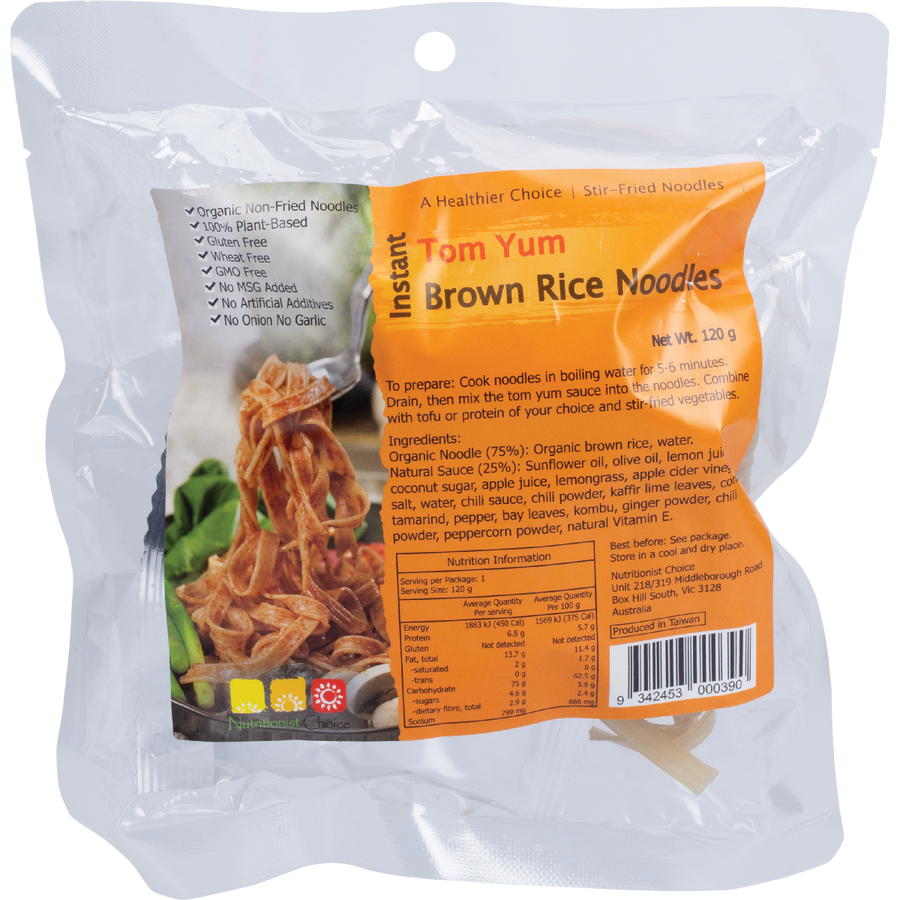 Instant Tom Yum Brown Rice Noodle Kit