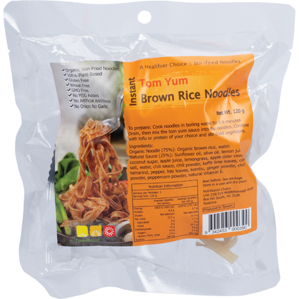 Instant Tom Yum Brown Rice Noodle Kit