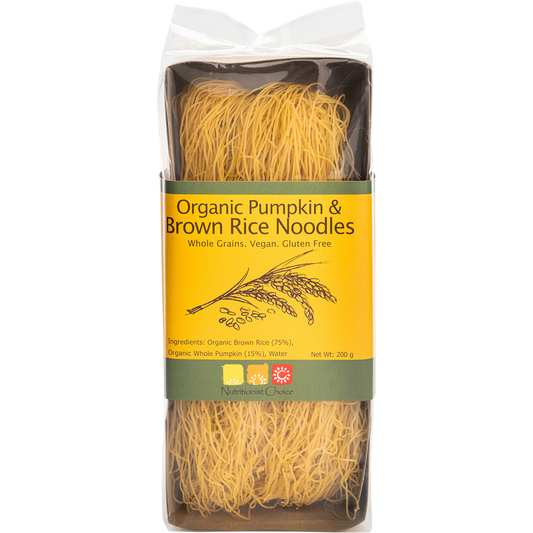 Rice Noodles Pumpkin & Brown