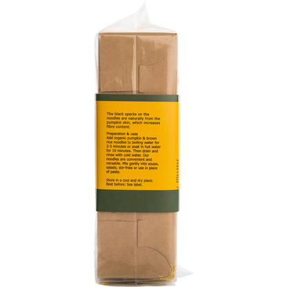 Rice Noodles Pumpkin & Brown