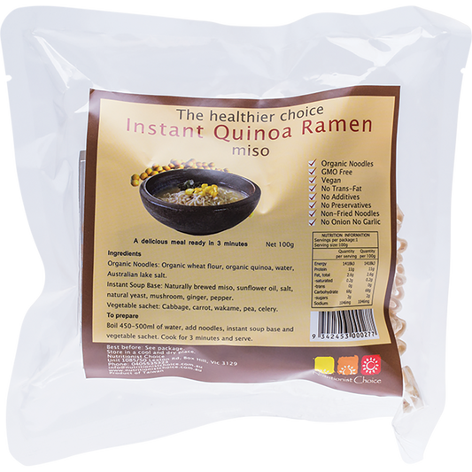 Instant Quinoa Ramen Miso