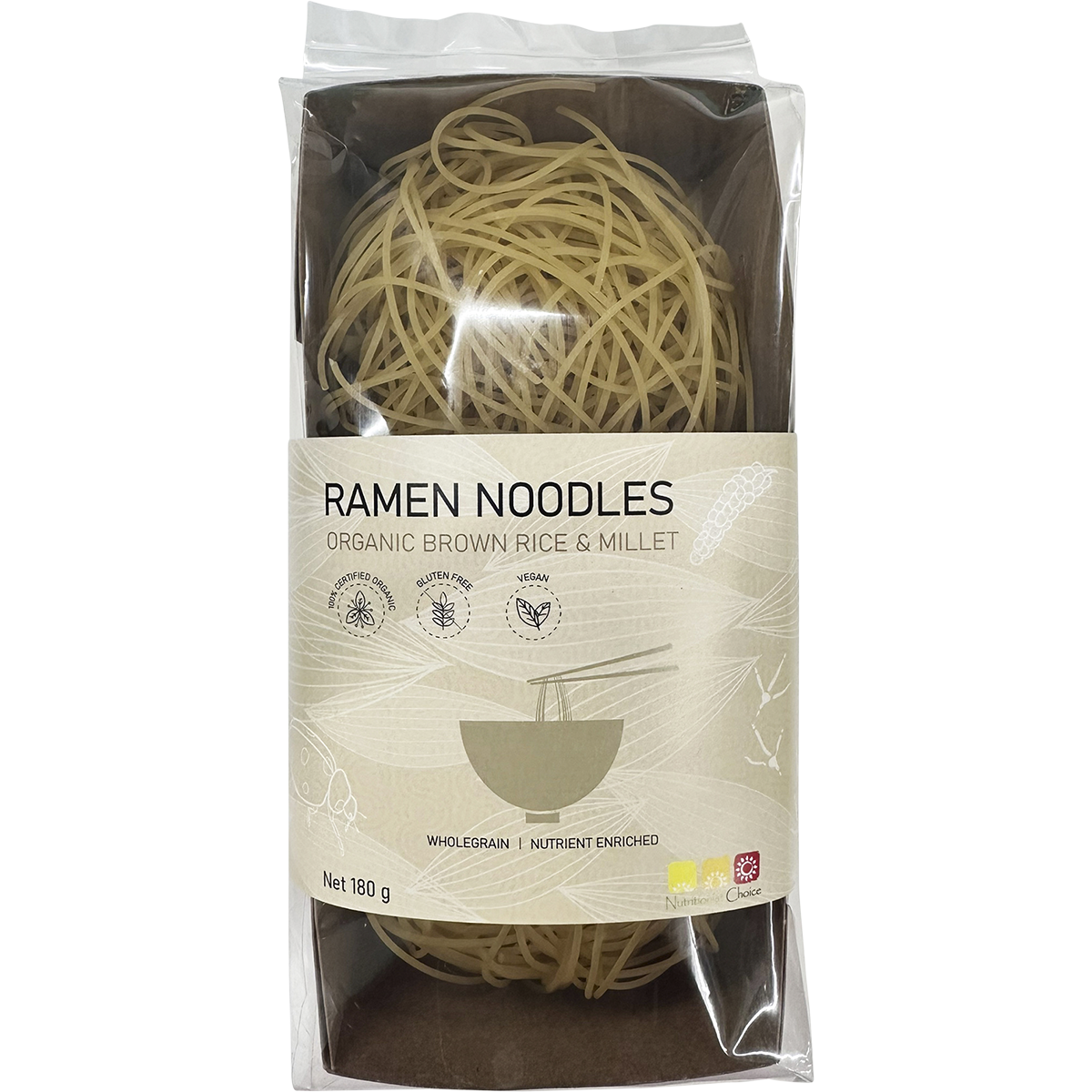Ramen Noodles Organic Brown Rice & Millet