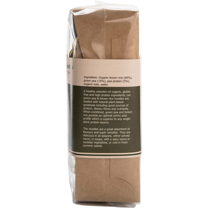 Rice Noodles Green Pea & Brown